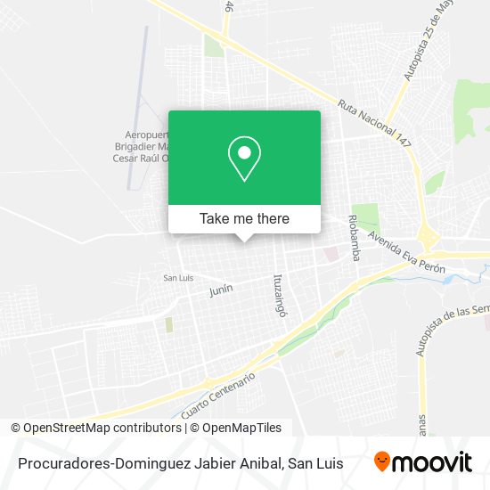 Procuradores-Dominguez Jabier Anibal map