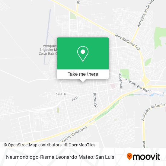 Mapa de Neumonólogo-Risma Leonardo Mateo