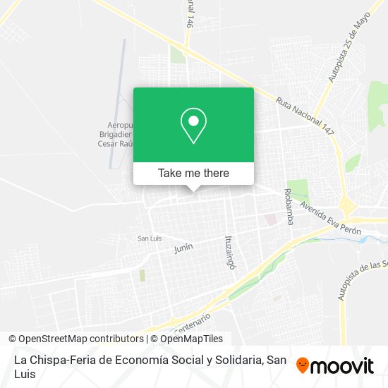 La Chispa-Feria de Economía Social y Solidaria map