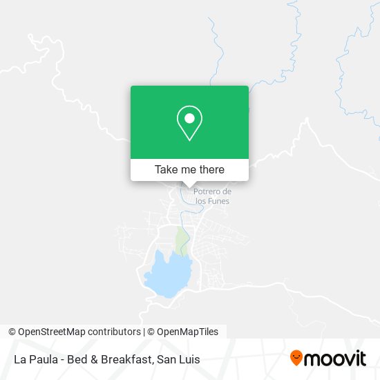 La Paula - Bed & Breakfast map