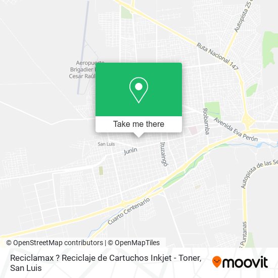 Mapa de Reciclamax ? Reciclaje de Cartuchos Inkjet - Toner