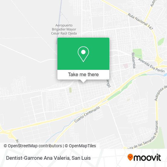 Dentist-Garrone Ana Valeria map