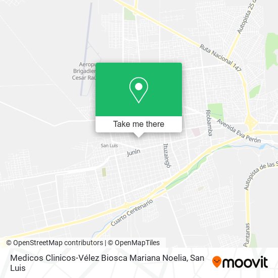 Medicos Clinicos-Vélez Biosca Mariana Noelia map