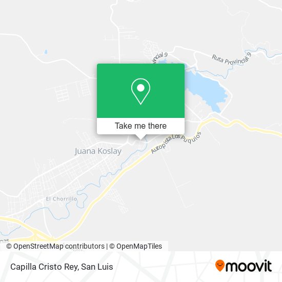 Mapa de Capilla Cristo Rey