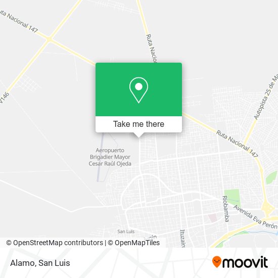 Alamo map