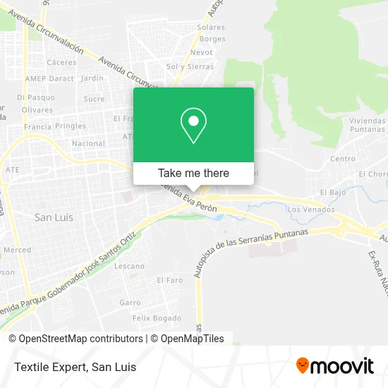 Textile Expert map