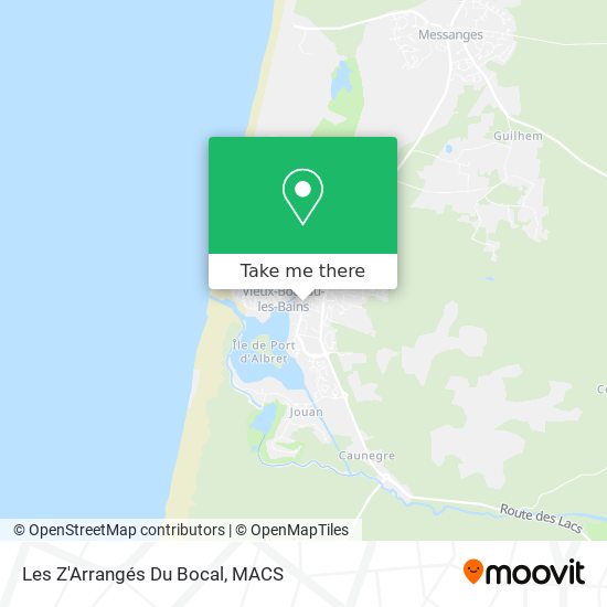 Les Z'Arrangés Du Bocal map