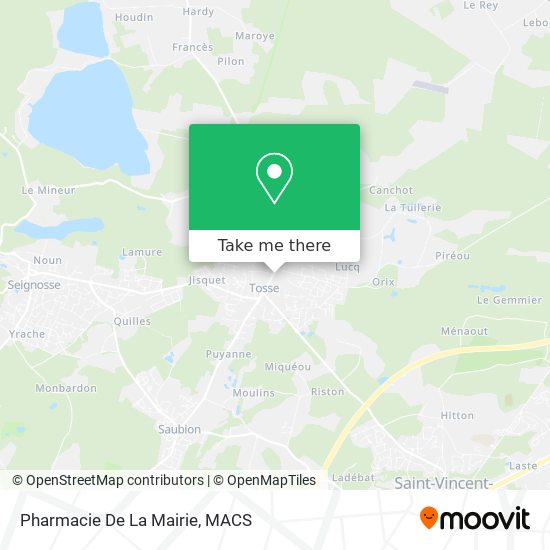 Pharmacie De La Mairie map