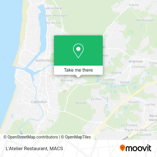 L'Atelier Restaurant map