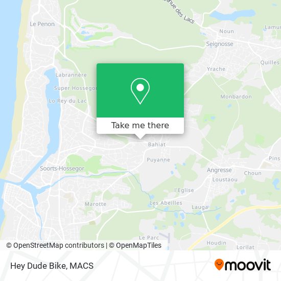Mapa Hey Dude Bike