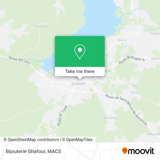 Bijouterie Ghafour map