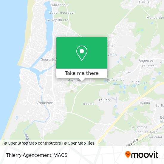 Thierry Agencement map