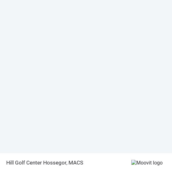Hill Golf Center Hossegor map