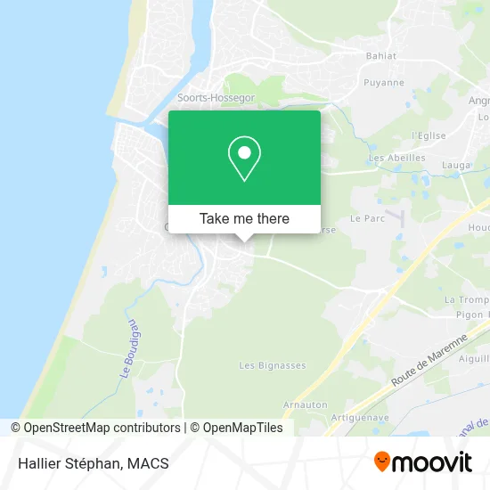 Hallier Stéphan map