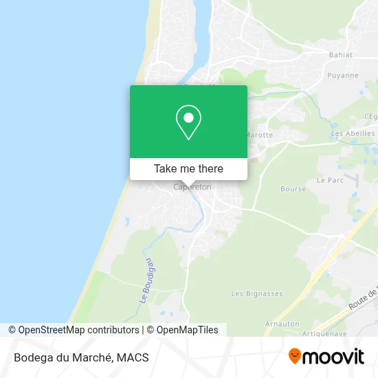 Bodega du Marché map