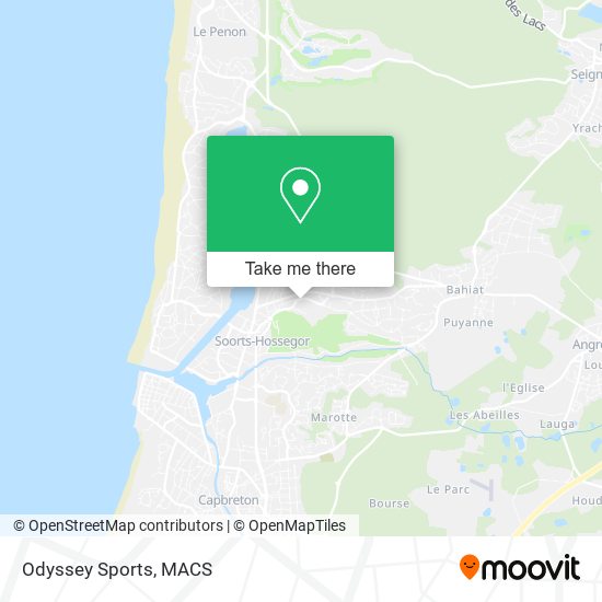 Mapa Odyssey Sports
