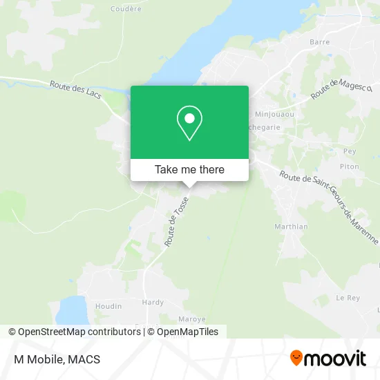 M Mobile map