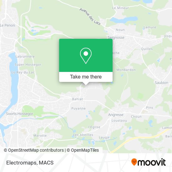 Electromaps map