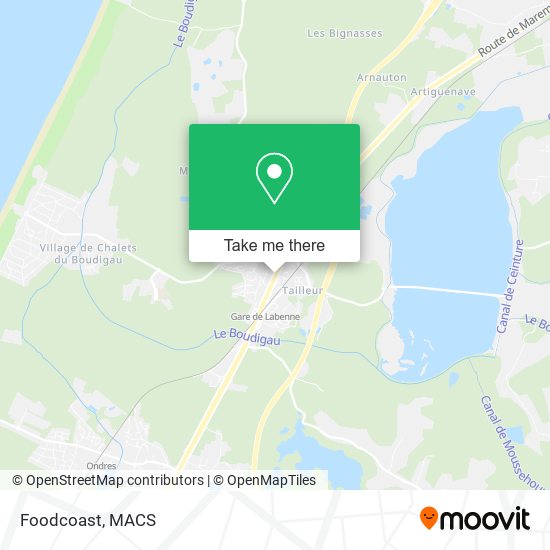 Foodcoast map