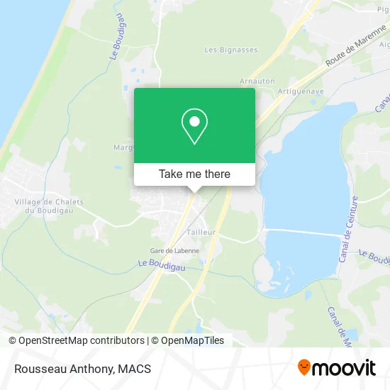 Rousseau Anthony map