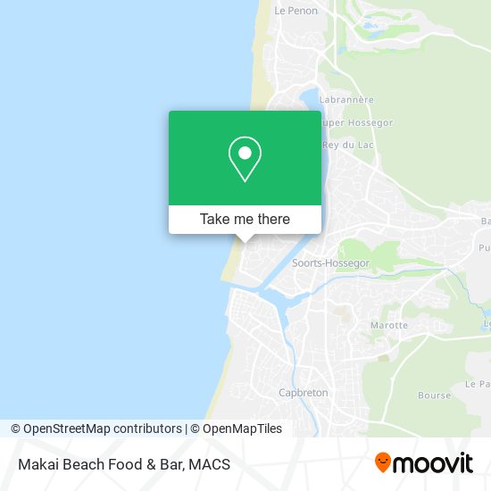 Makai Beach Food & Bar map