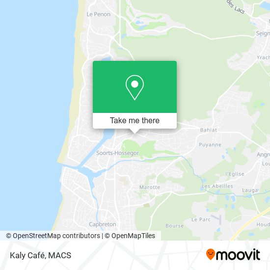 Mapa Kaly Café