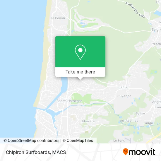 Chipiron Surfboards map