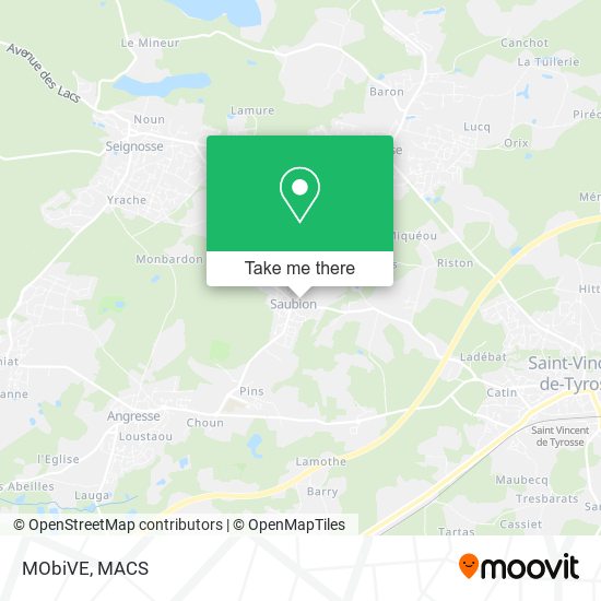 MObiVE map