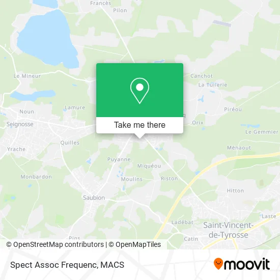 Spect Assoc Frequenc map