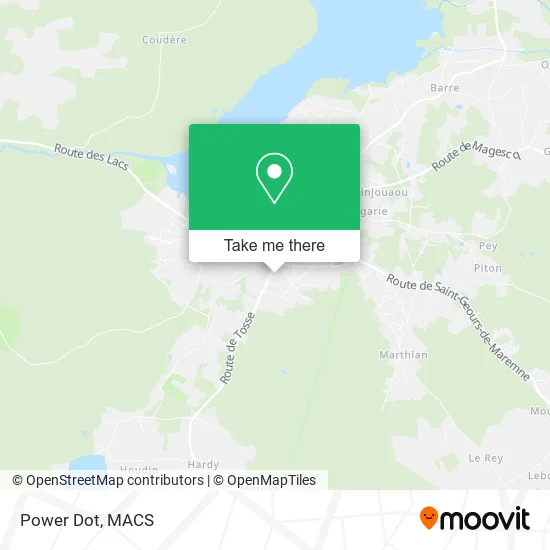 Power Dot map