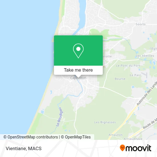 Vientiane map