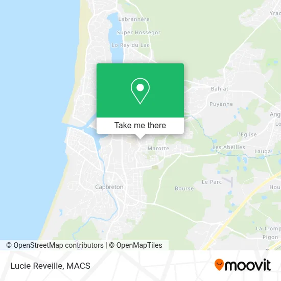 Lucie Reveille map