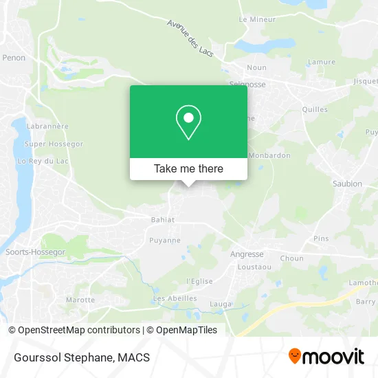 Gourssol Stephane map