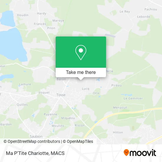 Ma P'Tite Chariotte map