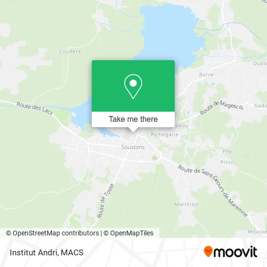 Institut Andri map