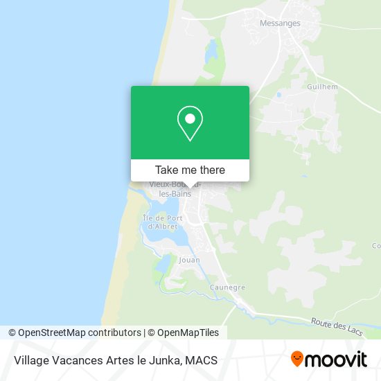 Village Vacances Artes le Junka map