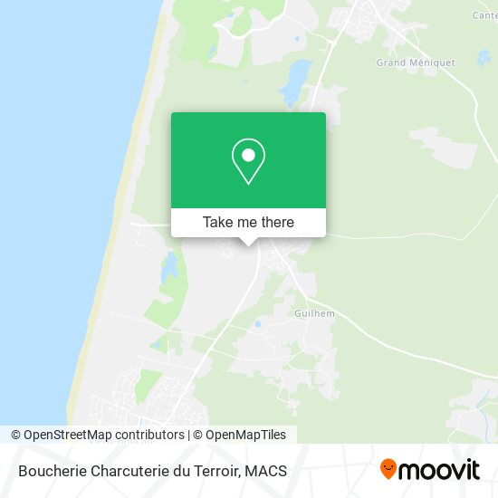 Boucherie Charcuterie du Terroir map
