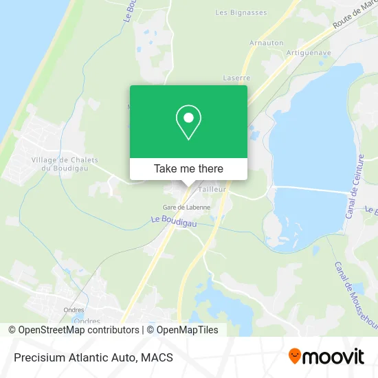 Precisium Atlantic Auto map