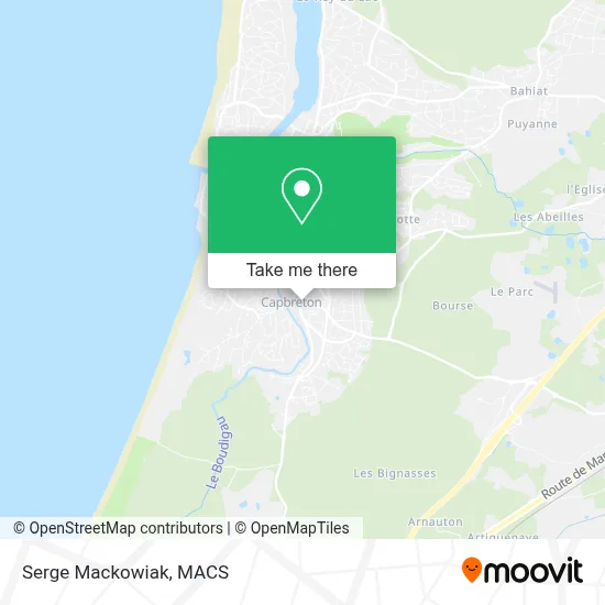 Serge Mackowiak map