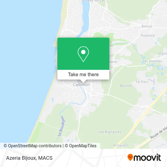 Azeria Bijoux map