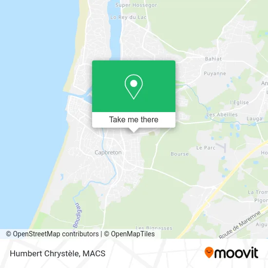 Humbert Chrystèle map