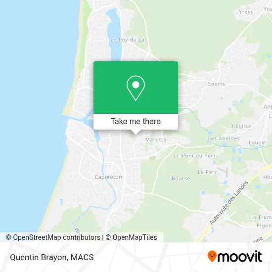 Quentin Brayon map