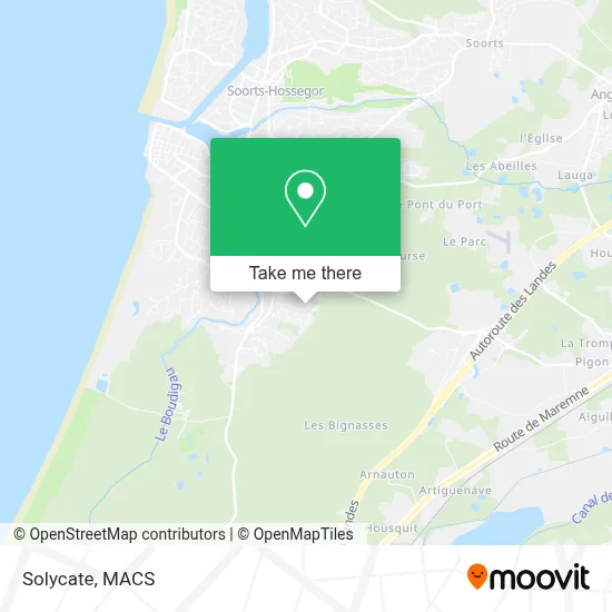 Solycate map