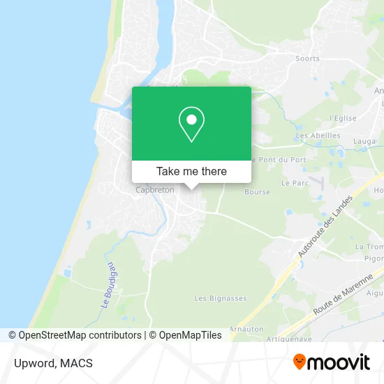 Upword map