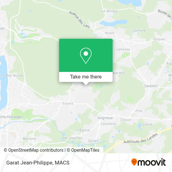 Garat Jean-Philippe map