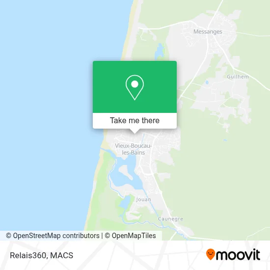 Relais360 map