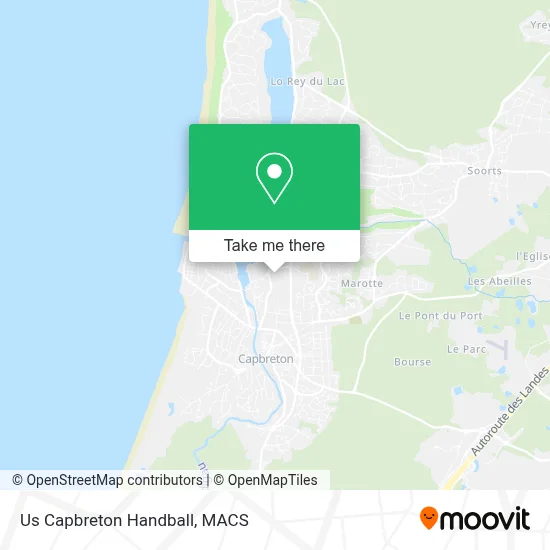 Us Capbreton Handball map