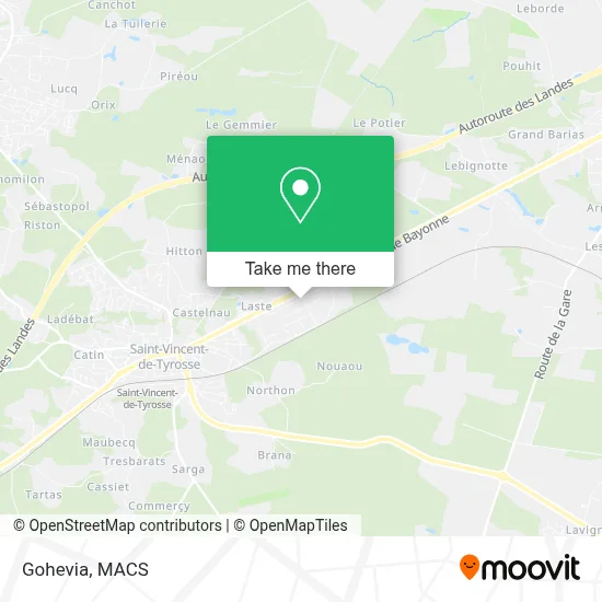 Gohevia map