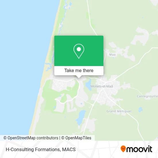 H-Consulting Formations map