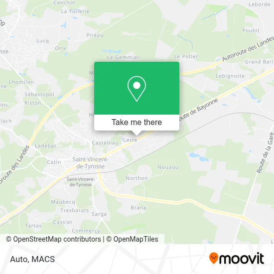 Mapa Auto
